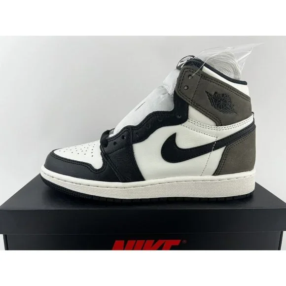 Nike Air Jordan 1 Retro High OG Dark Mocha Youth Size 4Y Sneakers 575441-105 - Picture 6 of 12